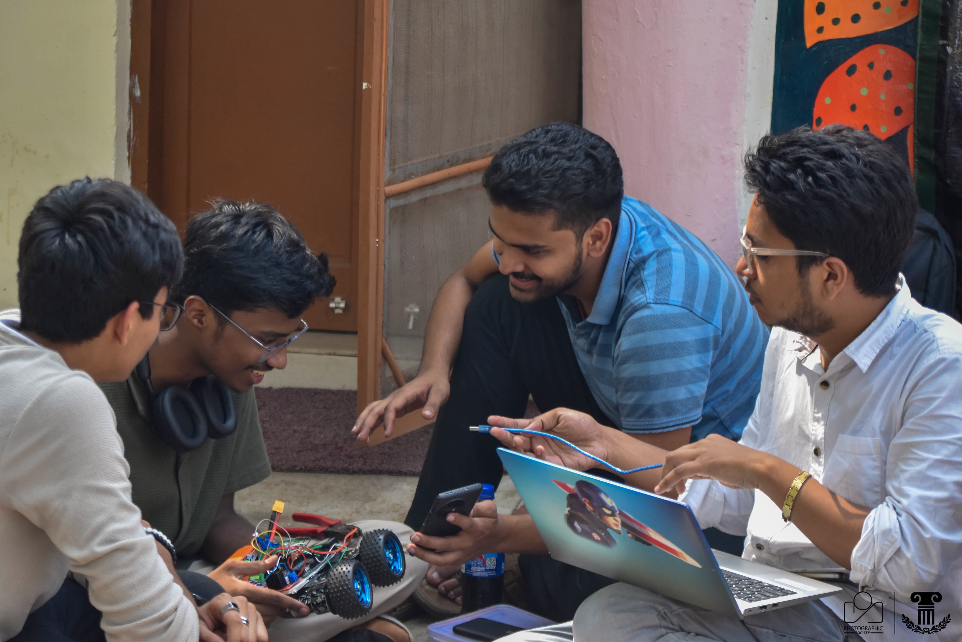 Competition Arena - Robot in Action